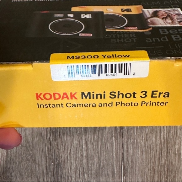 Kodak Mini Shot 3 Era Instant Camera and Photo Printer - Yellow - Picture 3 of 11